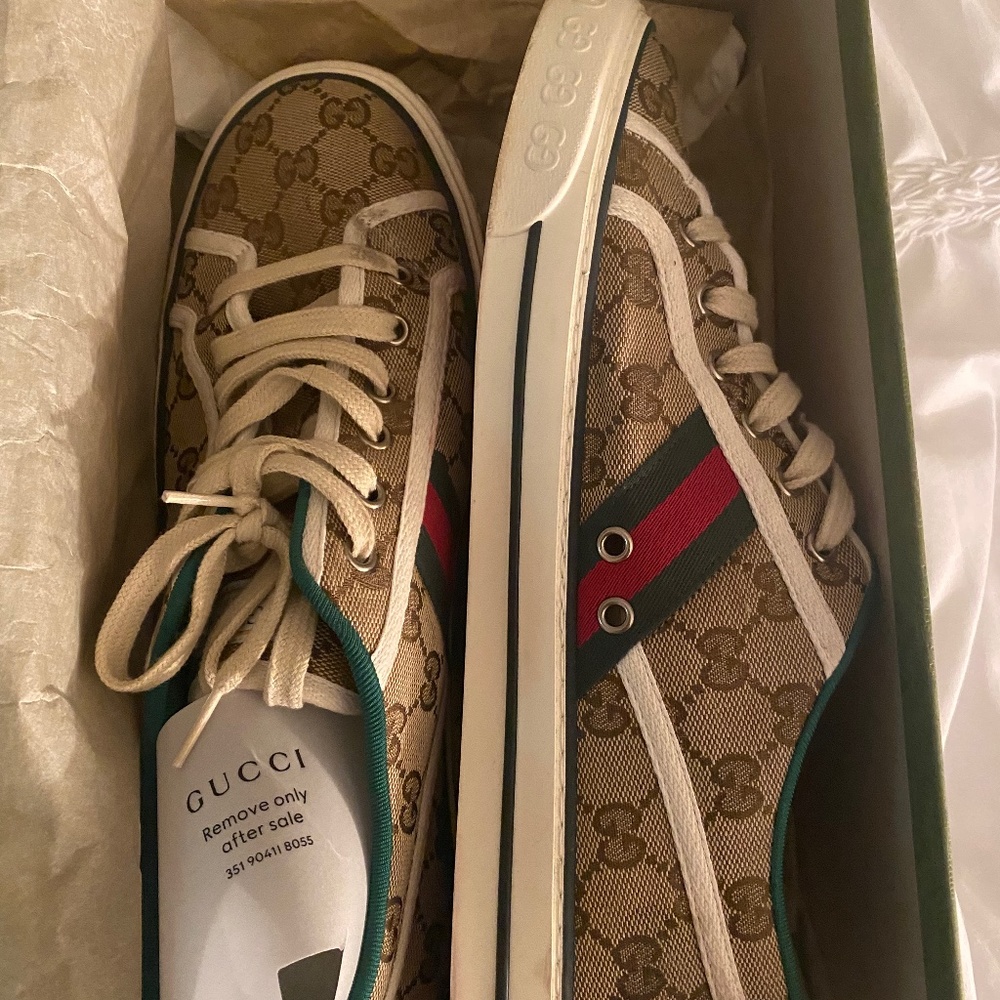 Authentic Gucci GG Canvas sneakers